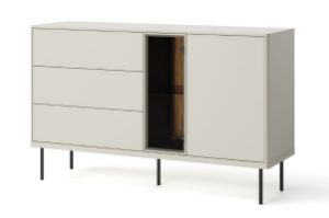 Obrazek Komoda dwudrzwiowa z szufladami Epiro EP-03