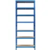 Obrazek Regał magazynowy metalowy 220x90x60cm – 7 półek/175kg