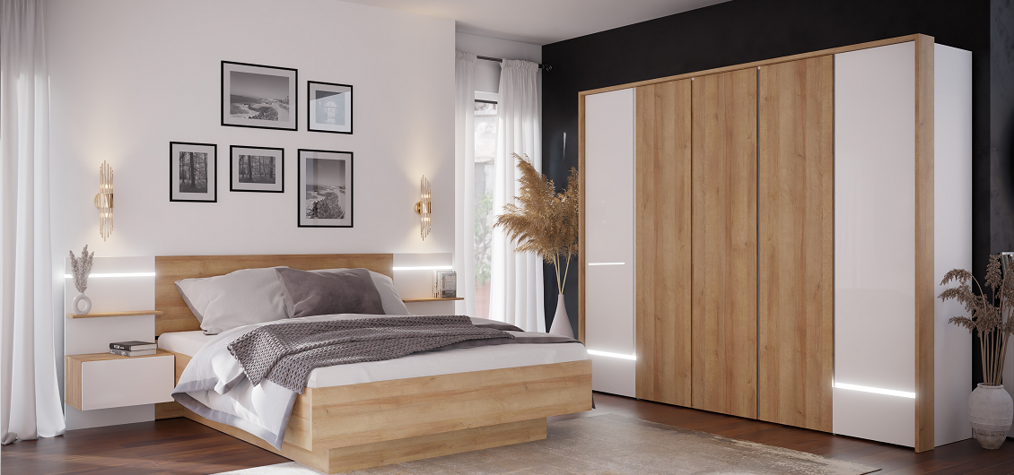 Beżowa sypialnia — trend, który może zawładnąć 2025 rokiem