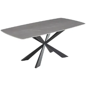 Obrazek Stół Camilius Cross 9954 ceramiczny/czarny