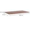 Obrazek Blat do stołu Tt Brown Sw509 9548 200x90 Cm