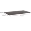 Obrazek Blat do stołu Tt Grey Sandblasted Sw504 9543 140x80 Cm