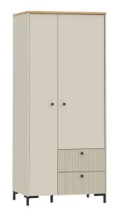 Obrazek Szafa dwudrzwiowa z szufladami Bixbite BITS821L