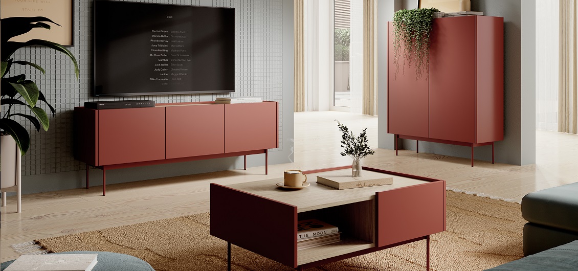 System Color ceramic red