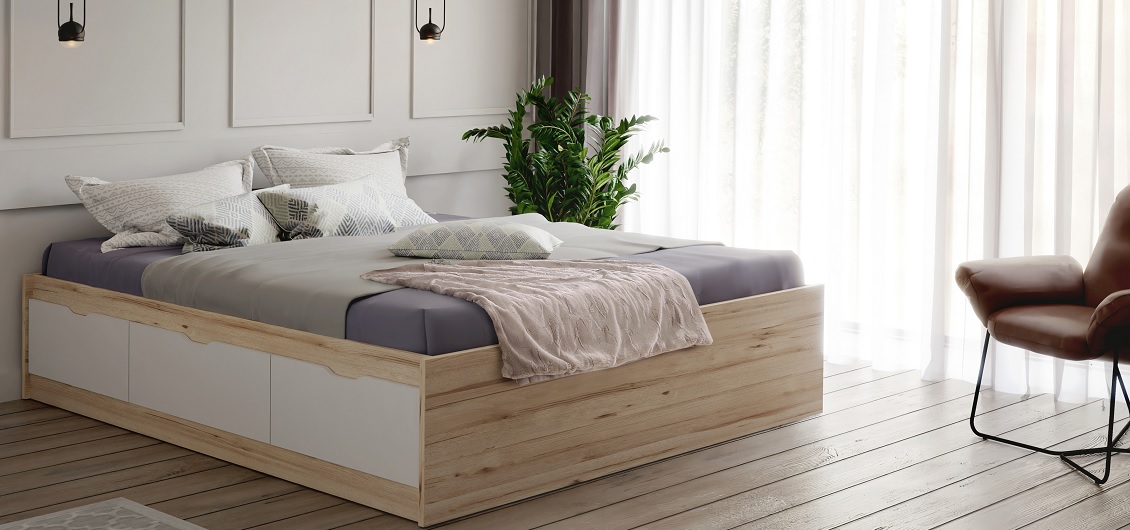 Łóżko z szufladą — must have czy przereklamowana opcja?