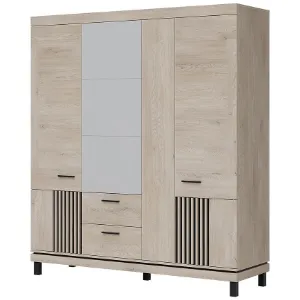 Obrazek Szafa Mati Mi16 Dąb Crem/Cz