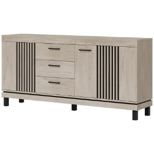 Obrazek Komoda Mati Mi05 Dąb Crem/Czarny