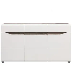 Obrazek Komoda Lionel Li03 Dąb S./ Biały