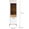 Obrazek Witryna P Snobi Sb09 Dąb Craft/Biel Alpejska