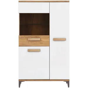 Obrazek Witryna Snobi Sb06 Dąb Craft/Biel Alpejska