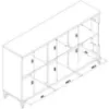 Obrazek Kredens Snobi Sb05 Dąb Craft/Biel Alpejska