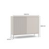 Obrazek Komoda Amaro 2D Slim kaszmir