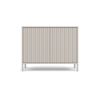 Obrazek Komoda Amaro 2D Slim kaszmir ryflowany