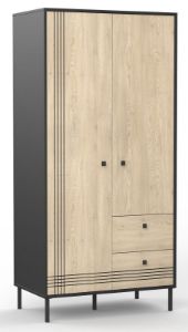 Obrazek Szafa dwudrzwiowa z szufladami Quel typ 1