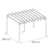 Obrazek Pawilon ogrodowy YF-3866N 3x3.2m