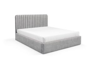 Obrazek Łóżko tapicerowane Dormi 140x200 popielaty