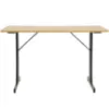 Obrazek Stół Składany Marius 9573 120 Cm naturalny/czarny