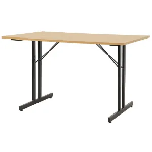 Obrazek Stół Składany Marius 9573 150 Cm naturalny/czarny