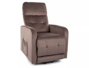 Obrazek Fotel z funkcją relaks Otus II cappucino