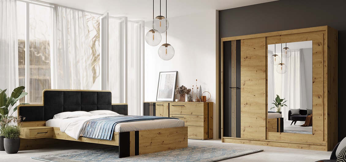 Sypialnia Molto atrisan/czarny