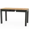 Obrazek Stół rozsuwany Orion 03 dąb craft/czarny