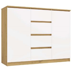 Obrazek Komoda Aramis 2D4S dąb artisan/biały