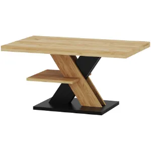 Obrazek Stolik Kawowy Cross Dąb Craft/Czarny
