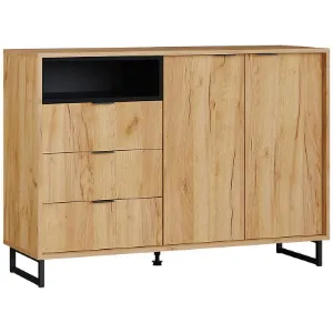 Obrazek Komoda Konor 138 2d3s D.Craft Złoty