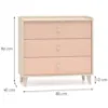 Obrazek Komoda Mevel 06 Piasek Pustyni/Millenial Pink