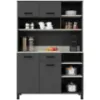 Obrazek Buffet Linda Antracyt 120 (NESSA)