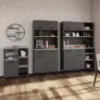 Obrazek Buffet Linda Antracyt 120 (NESSA)