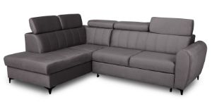 Obrazek Narożnik z funkcją spania Volare prawy popielaty