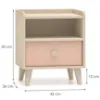 Obrazek Szafka Nocna Mevel 10 Piasek Pustyni/Mill. Pink