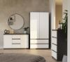 Obrazek Komoda Aramis 2D3S antracyt/biały