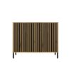 Obrazek Komoda Amaro 2D Slim dąb artisan ryflowany