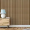 Obrazek Panel lamelowy MODERN LINE NORMAL Oak Black 12x122x2650mm