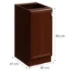 Obrazek Szafka kuchenna Sycylia D40 L orzech milano