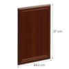 Obrazek Front kuchenny Sycylia D45FZN 570x446 orzech milano