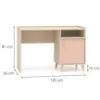 Obrazek Biurko Mevel 07 Piasek Pustyni/Millenial Pink