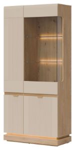 Obrazek Witryna czterodrzwiowa Milton ML06 kaszmir