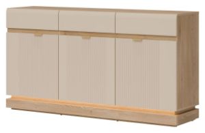 Obrazek Komoda szeroka Milton ML03 z szufladami kaszmir