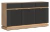Obrazek Komoda szeroka Milton ML03 z szufladami antracyt