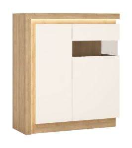 Obrazek Witryna niska dwudrzwiowa Lyon LYOV04P prawa