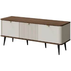 Obrazek Szafka RTV 130 Marly 14 Orzech/Kashmir