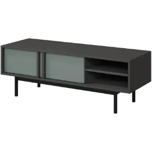 Obrazek Szafka RTV 120 Alsy 10 Aloes/Antracyt