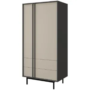 Obrazek Szafa Alsy 1 Beż Jasny/Antracyt