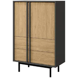 Obrazek Szafka Alsy 5 Dąb Olejowany/Antracyt