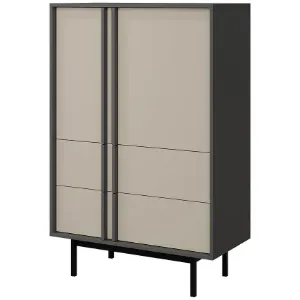 Obrazek Szafka Alsy 5 Beż Jasny/Antracyt