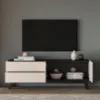 Obrazek Szafka RTV Freshion 05 kashmir/czarny