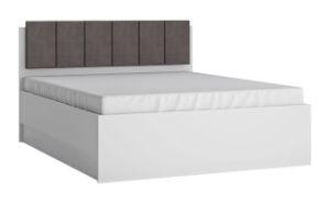 Obrazek Łóżko 160 cm z podnoszonym stelażem Lyon LYOZ04 biały